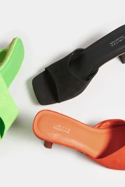 M&Co Limited Collection Limited Collection Black Kitten Heel Mule In Wide E Fit & Extra Wide Eee Fit><noscript><img width=
