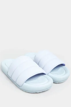 M&Co Limited Collection Limited Collection Lilac Purple Padded Sliders In Wide E Fit>Women Mules & Sliders