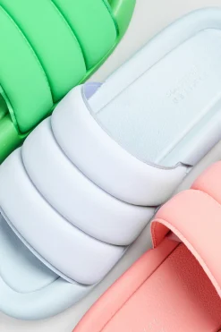 M&Co Limited Collection Limited Collection Lilac Purple Padded Sliders In Wide E Fit><noscript><img width=