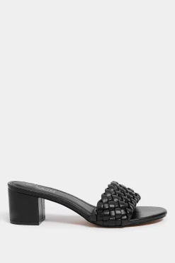 M&Co Limited Collection Limited Collection Black Plaited Mule In Wide E Fit & Extra Wide Eee Fit><noscript><img width=