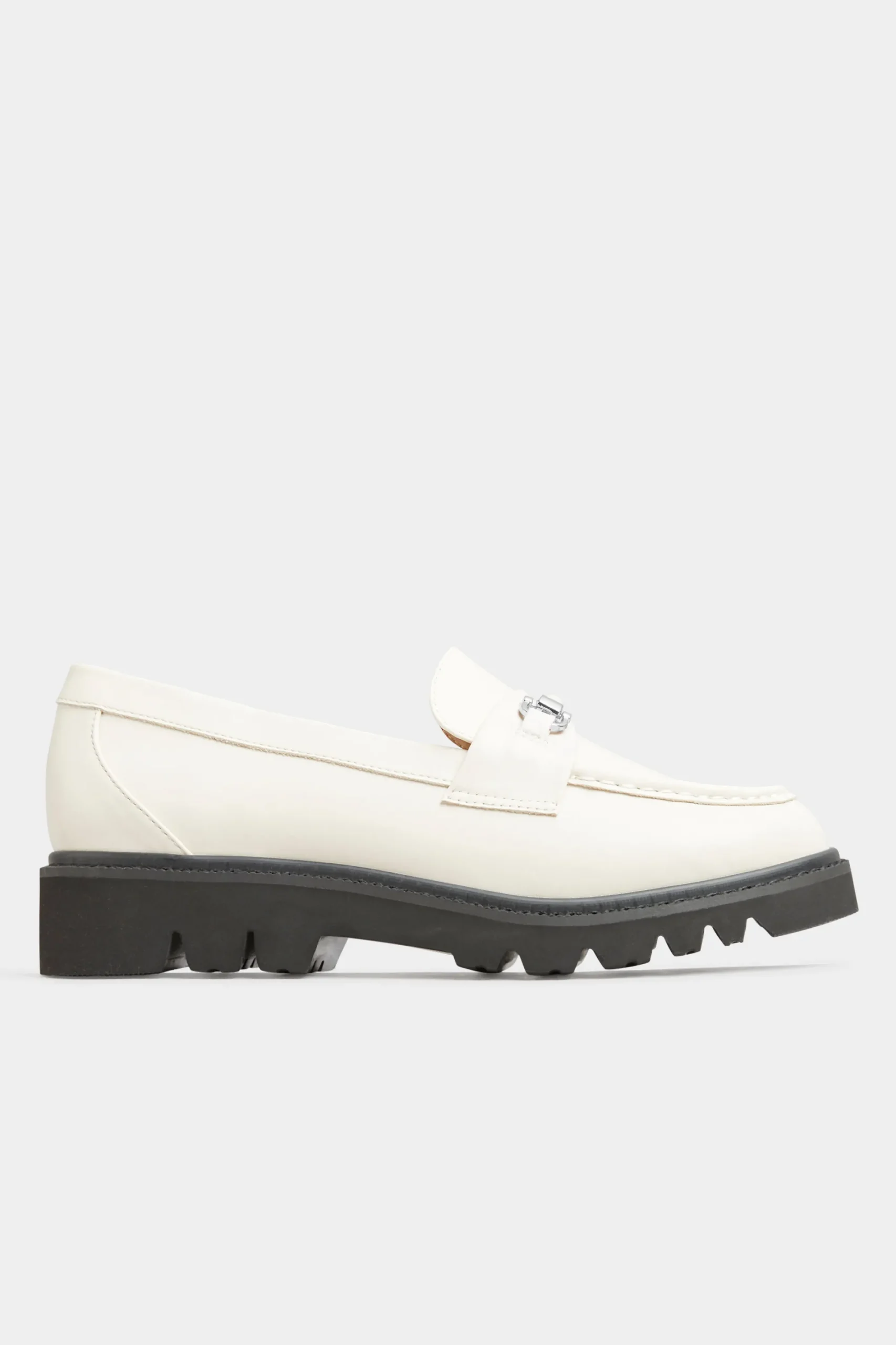 M&Co Limited Collection Limited Collection Cream Chunky Saddle Loafers In Extra Wide Eee Fit>Women Flat Shoes