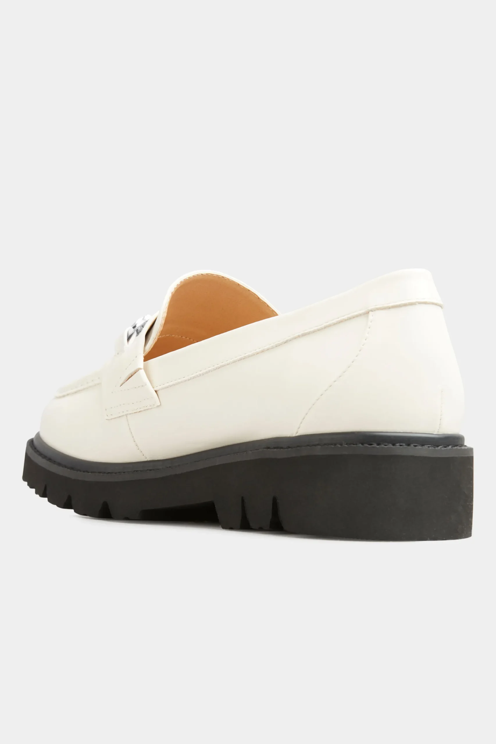 M&Co Limited Collection Limited Collection Cream Chunky Saddle Loafers In Extra Wide Eee Fit>Women Flat Shoes