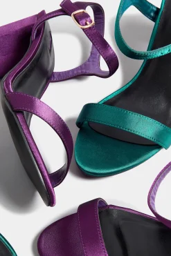 M&Co Limited Collection Limited Collection Dark Green Block Heel Sandal In Wide E Fit & Extra Wide Eee Fit><noscript><img width=