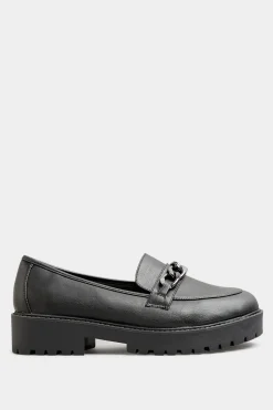 M&Co Limited Collection Limited Collection Black Chunky Loafers In Wide E Fit & Extra Wide Eee Fit><noscript><img width=