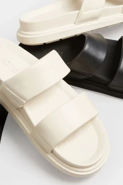 M&Co Limited Collection Limited Collection White Two Strap Sandals In Extra Wide Eee Fit><noscript><img width=