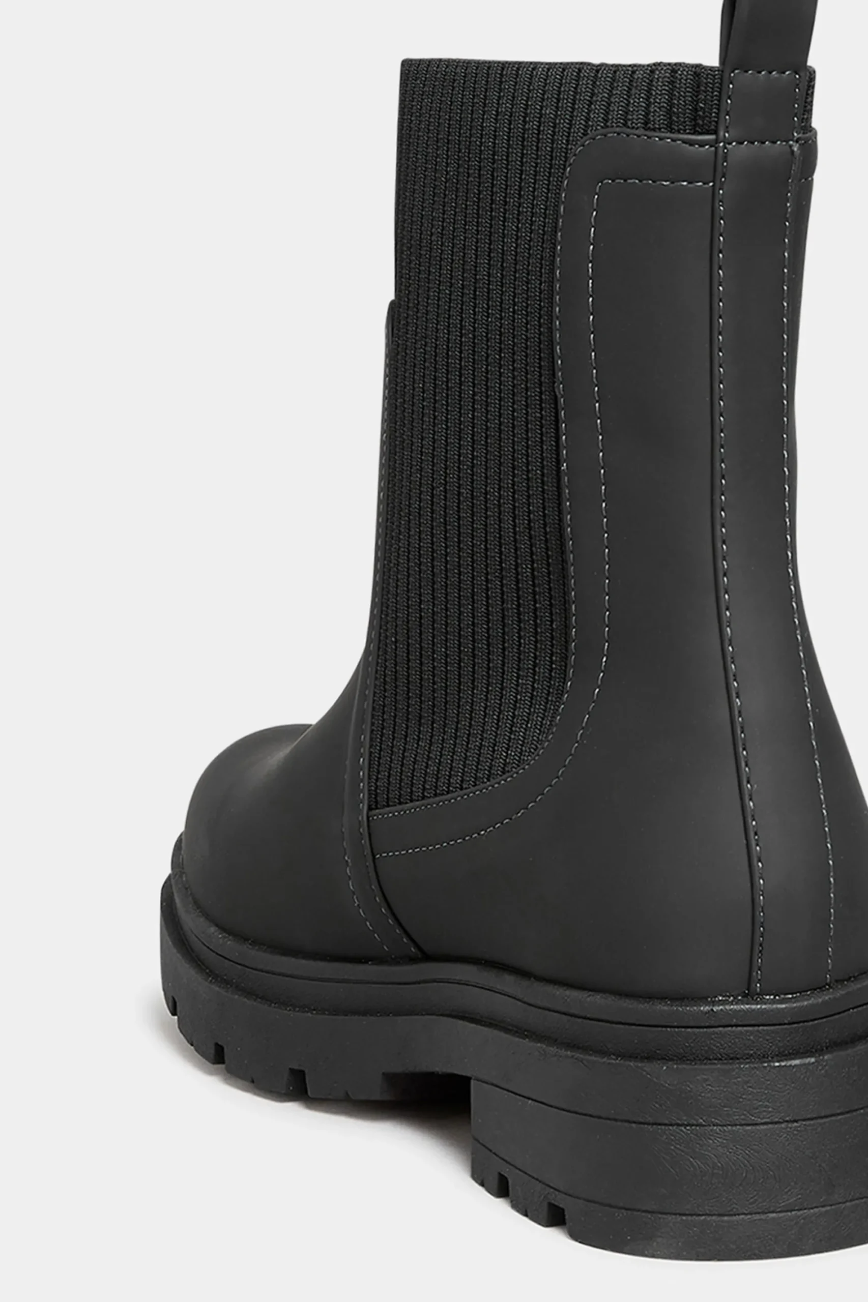 M&Co Limited Collection Limited Collection Black Sock Chelsea Boots In Wide E Fit & Extra Wide Eee Fit>Women Boots