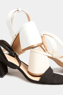 M&Co Limited Collection Limited Collection Nude Block Heel Sandals In Wide E Fit & Extra Wide Eee Fit><noscript><img width=