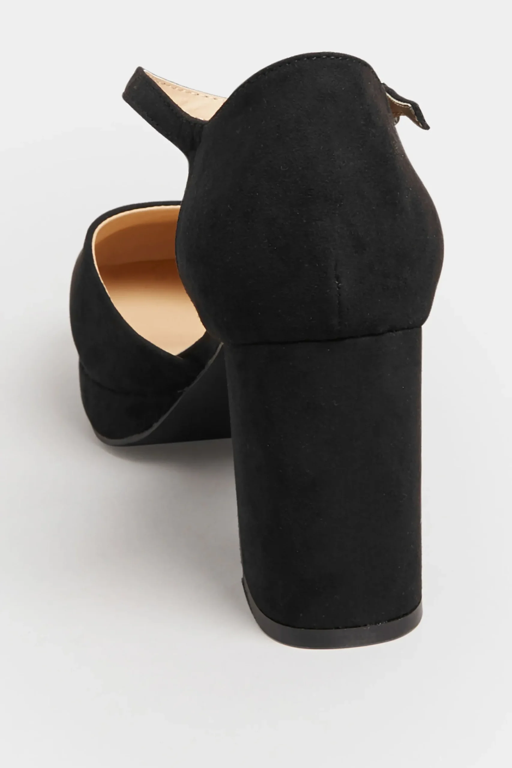 M&Co Limited Collection Limited Collection Black Platform Court Shoes In Extra Wide Eee Fit>Women Heels