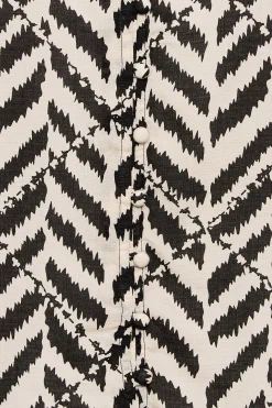 M&Co Petites Petite Cream Abstract Patterned Blouse><noscript><img width=