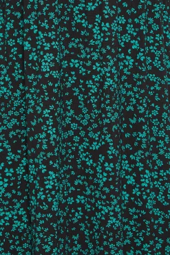 M&Co Petites Petite Green Ditsy Floral Print Midi Dress><noscript><img width=