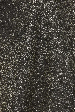 M&Co Womens Black & Gold Glitter Angel Sleeve Top><noscript><img width=