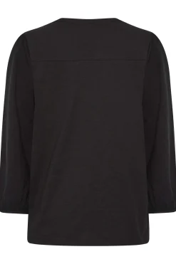 M&Co Womens Black Button Through Cotton Shirt><noscript><img width=