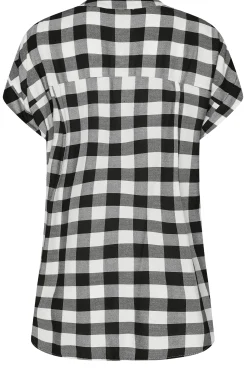 M&Co Womens Black Check Print Shirt><noscript><img width=