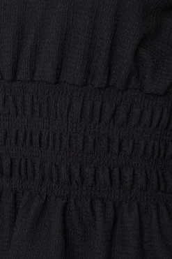 M&Co Womens Black High Frill Neck Blouse><noscript><img width=