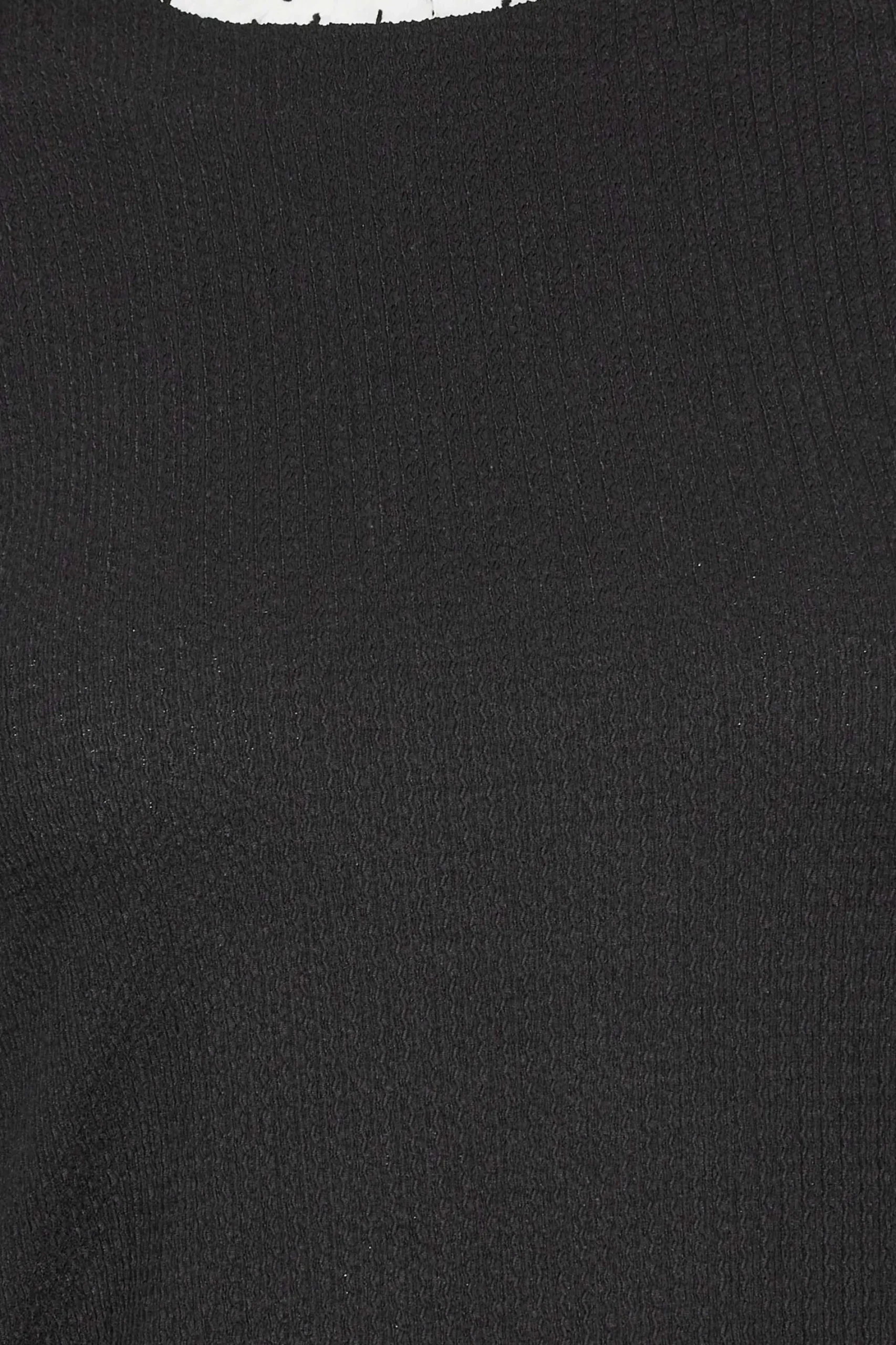 M&Co Womens Black Polka Dot Sleeve Blouse>Women Short Sleeve Tops