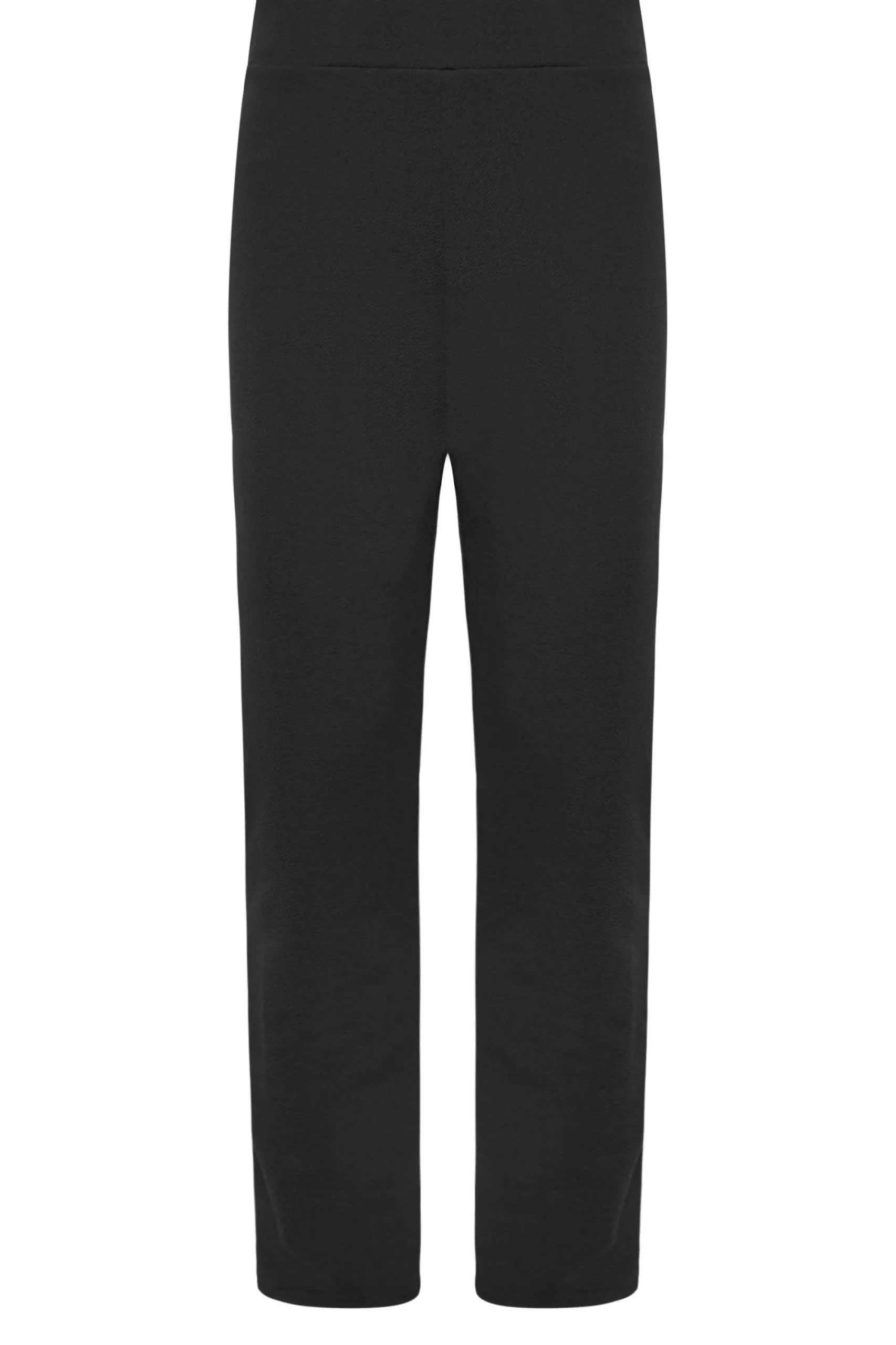 M&Co Womens Black Pull-On Slim Leg Trousers>Women Trousers