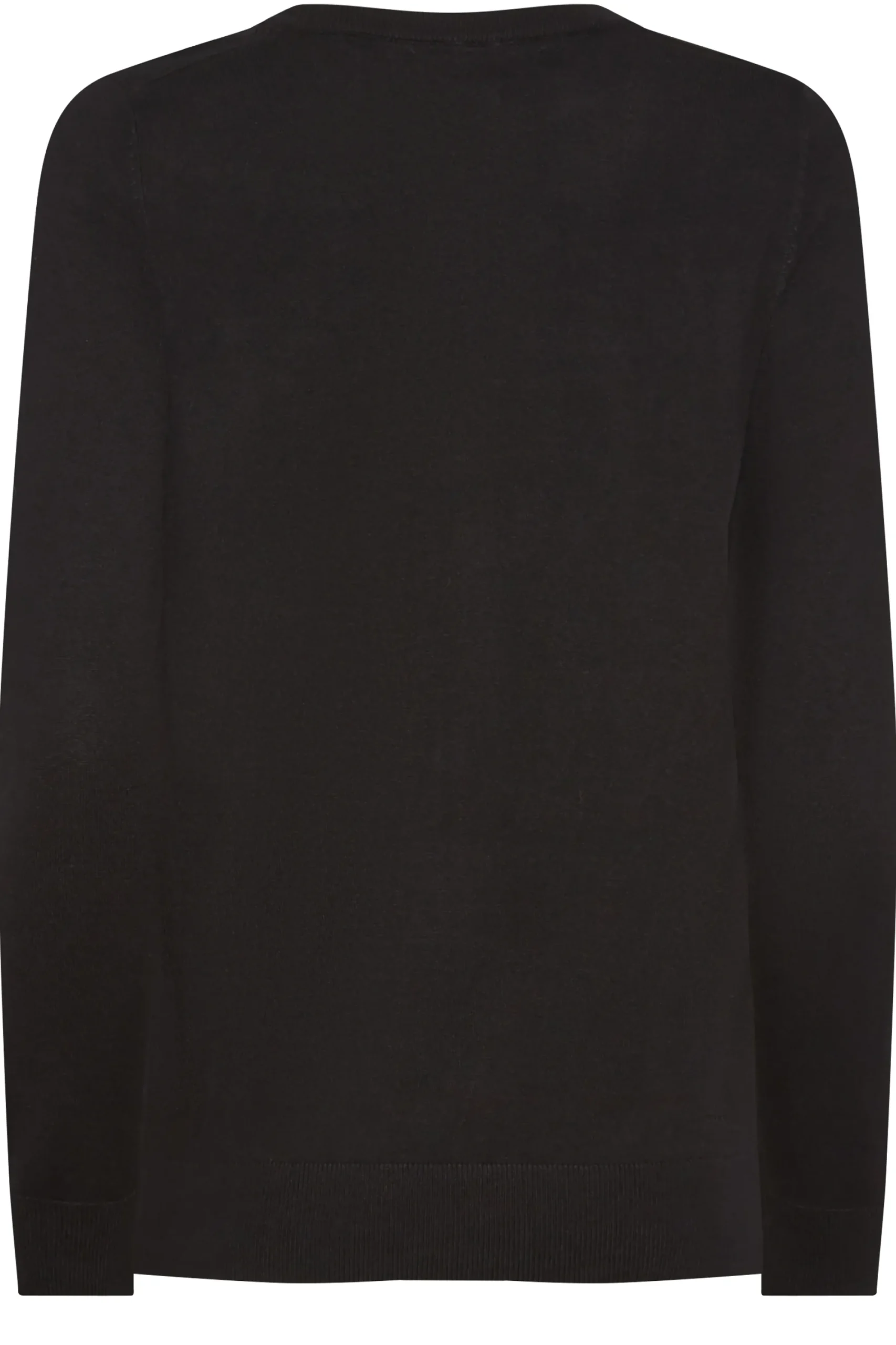 M&Co Womens Black Ribbed Shoulder Cardigan>Women Cardigan