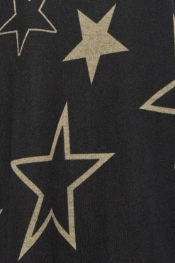 M&Co Womens Black Star Print Jumper><noscript><img width=