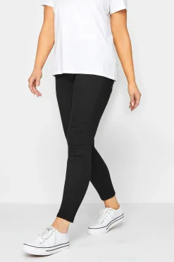 M&Co Womens Black Stretch Jeggings>Women Jeggings