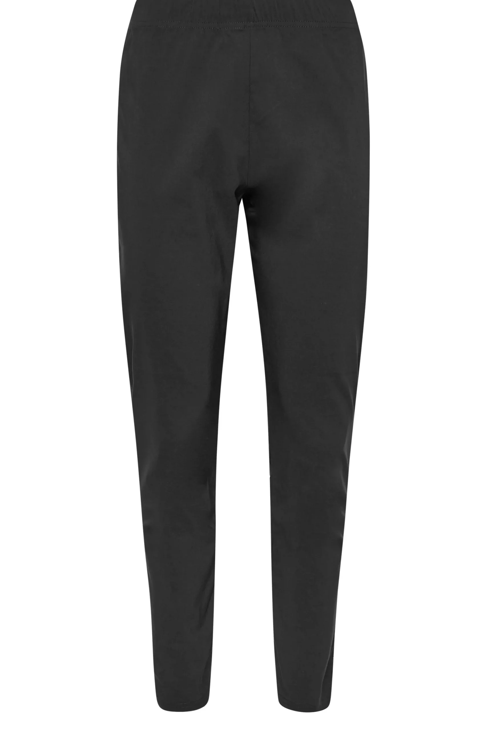 M&Co Womens Black Stretch Bengaline Trousers>Women Trousers