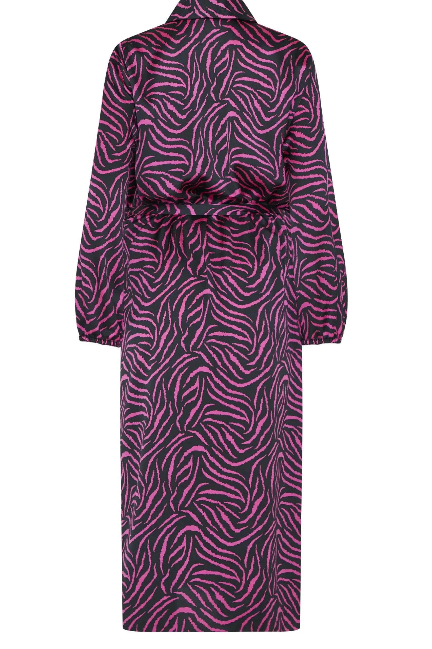 M&Co Womens Black Zebra Print Tie Belt Wrap Dress>Women Wedding Guest Dresses