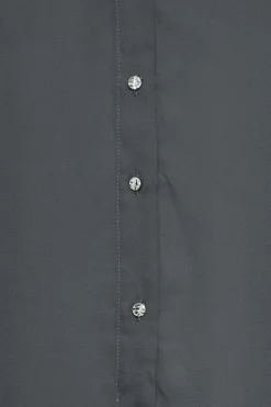 M&Co Womens Charcoal Grey Tie Back Tunic Shirt><noscript><img width=