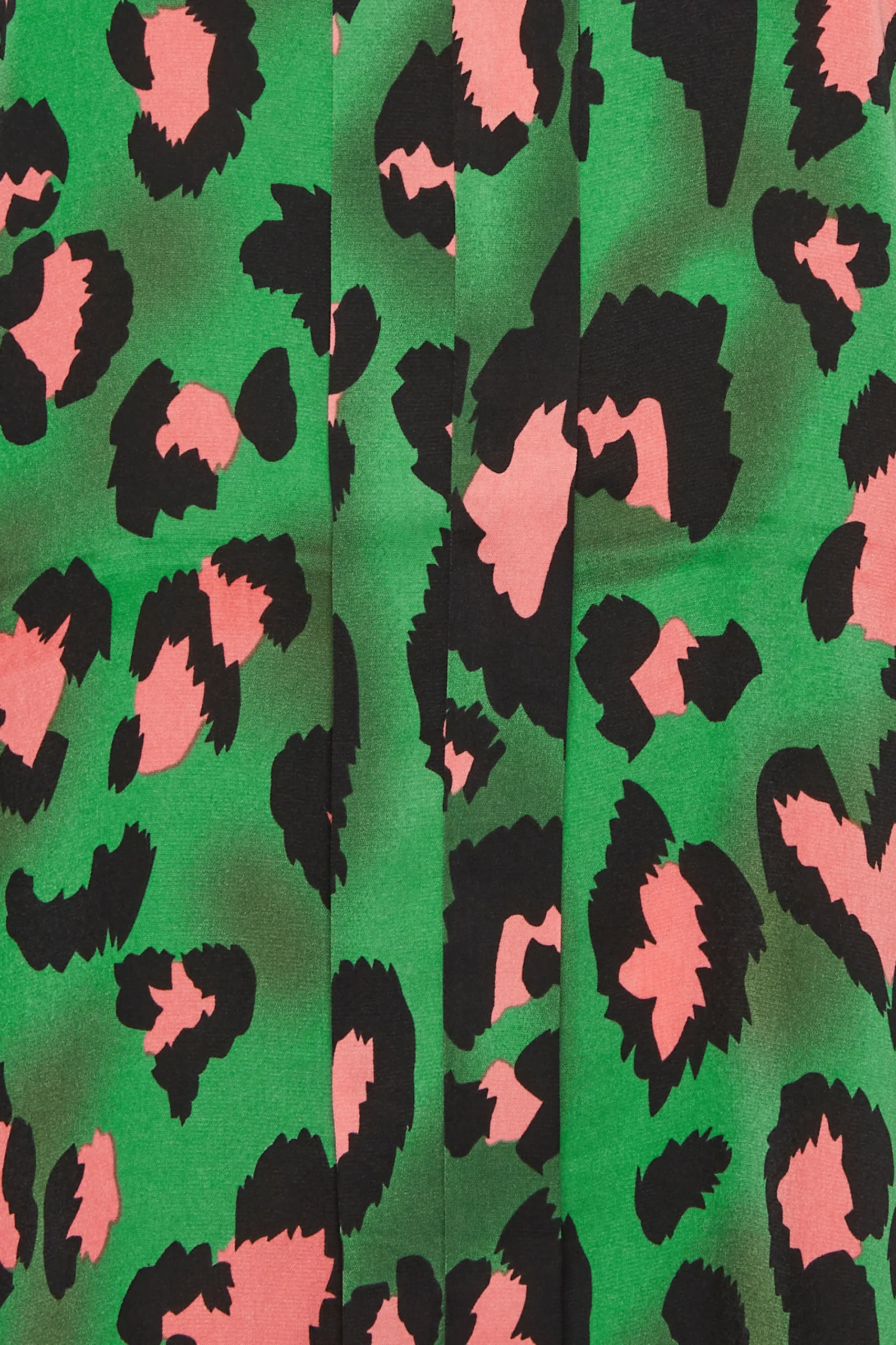 M&Co Womens Dark Green Leopard Print Blouse>Women Shirts