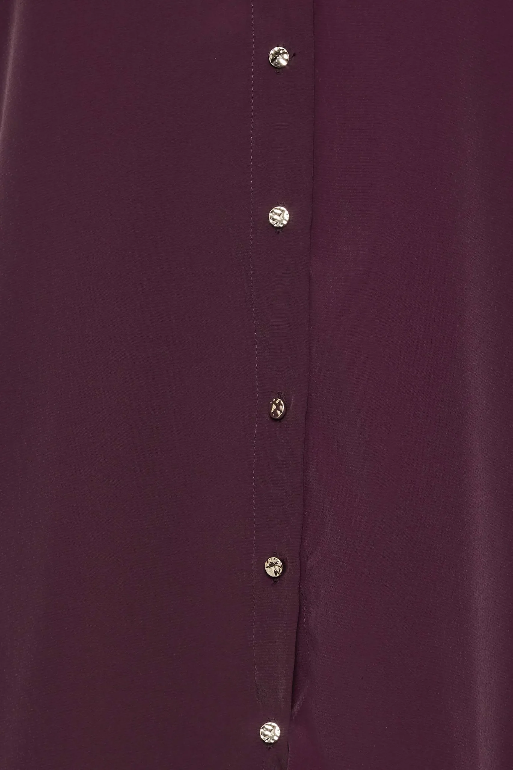 M&Co Womens Dark Purple Tie Back Tunic Shirt>Women Shirts