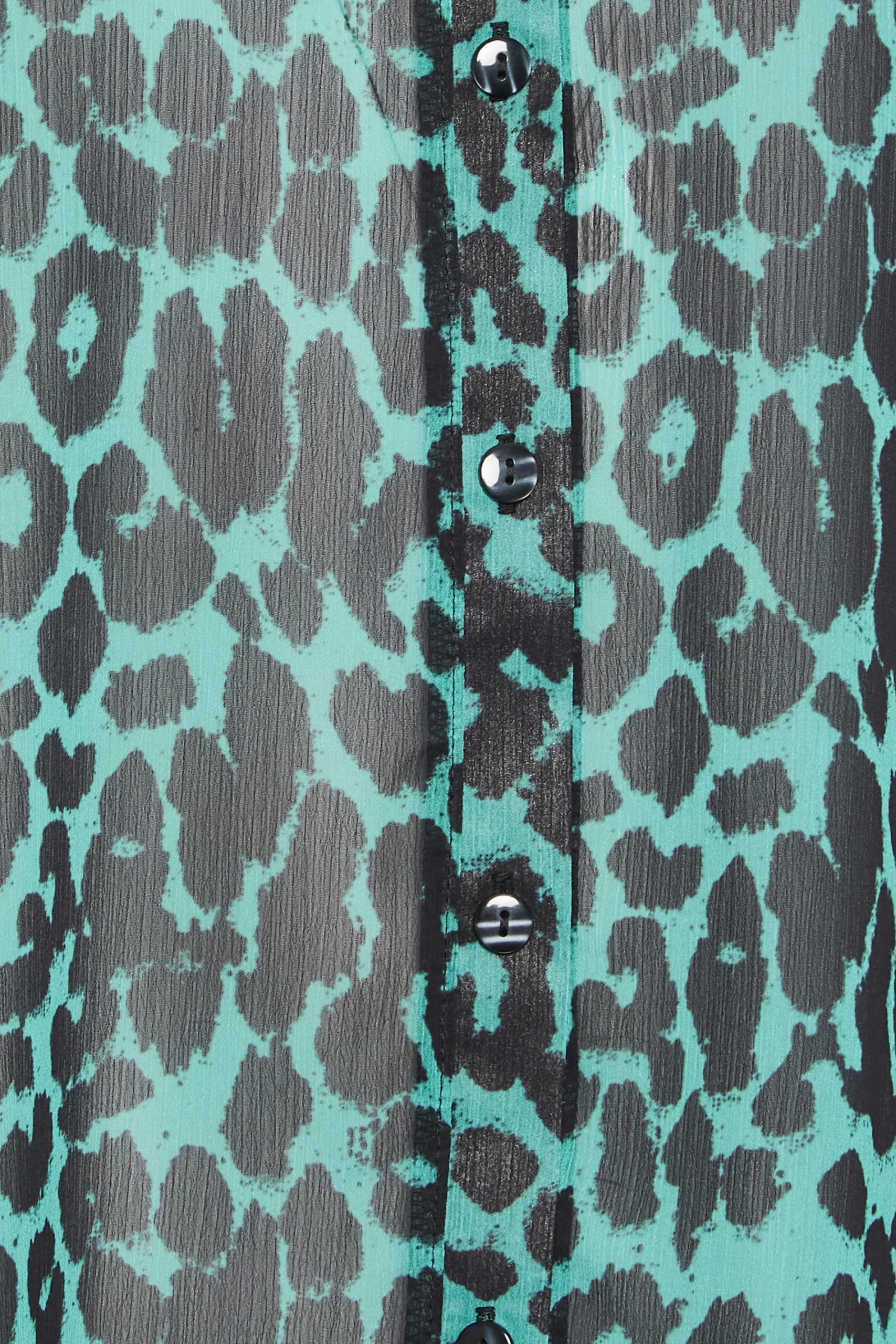 M&Co Womens Green Animal Print Longline Shirt>Women Shirts
