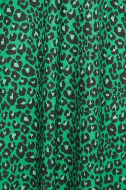M&Co Womens Green Animal Print Dress><noscript><img width=