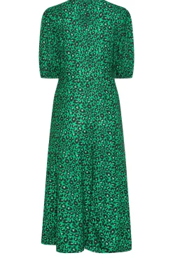 M&Co Womens Green Animal Print Dress><noscript><img width=