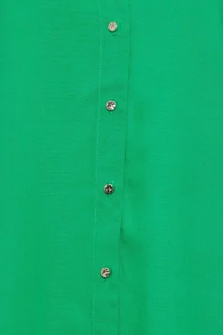 M&Co Womens Green Button Through Tunic Shirt><noscript><img width=