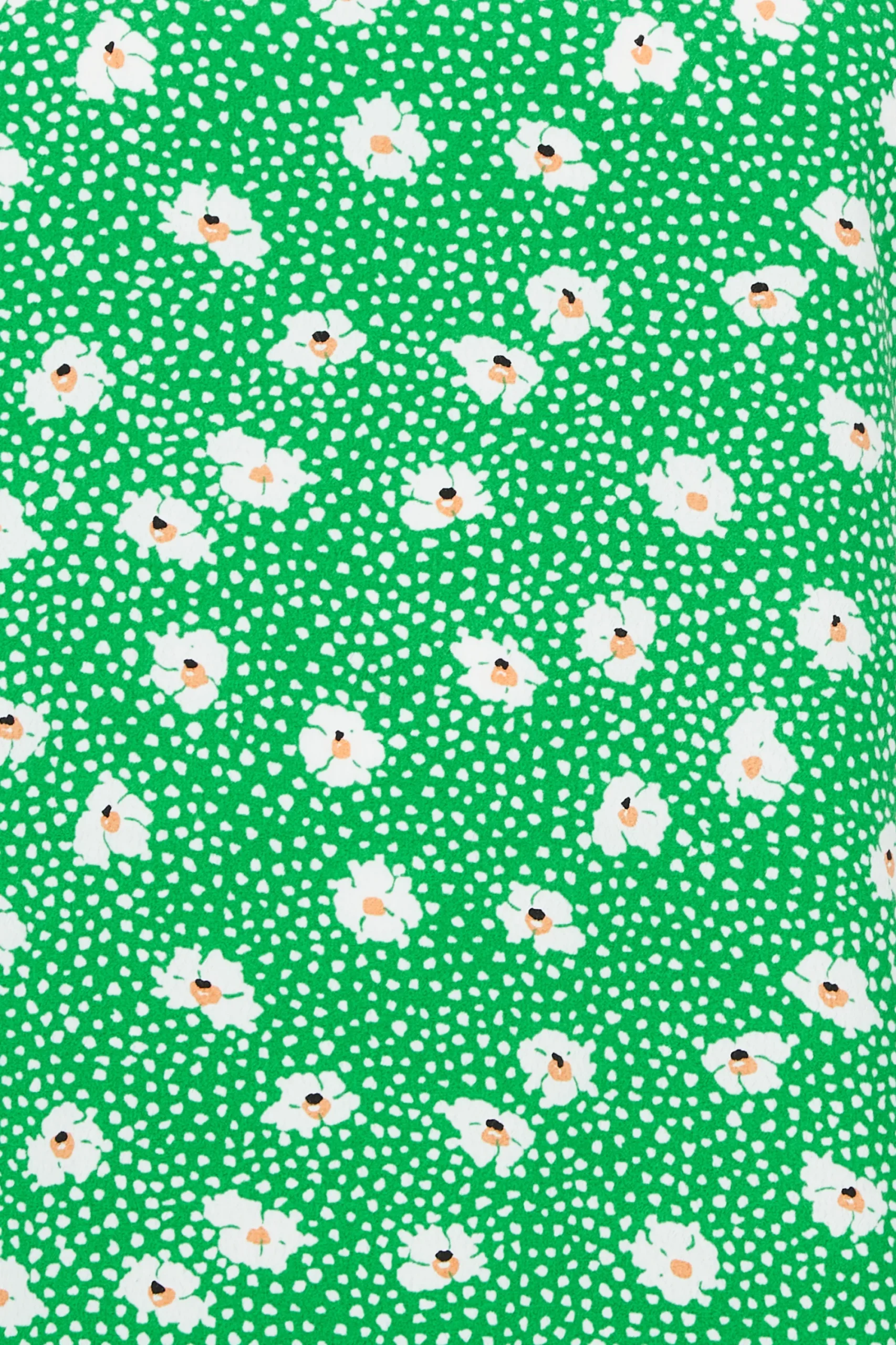M&Co Womens Green Daisy Print Blouse>Women Short Sleeve Tops