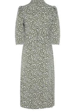 M&Co Womens Green Spot Print Shirt Dress><noscript><img width=