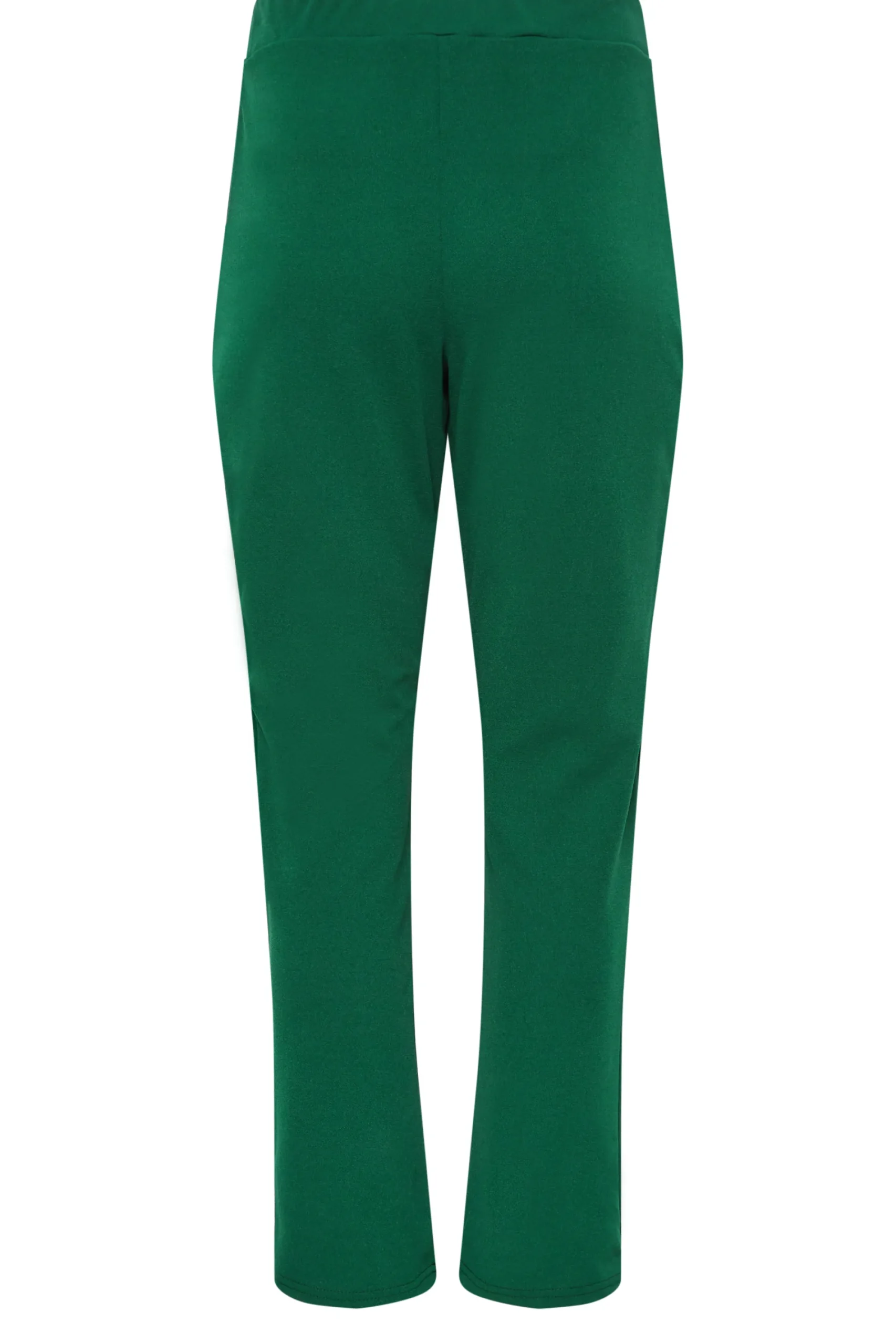 M&Co Womens Green Stretch Tapered Trousers>Women Trousers