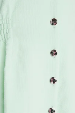 M&Co Womens Green Textured Button Through Dress><noscript><img width=