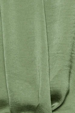 M&Co Womens Green Wrap Front Blouse><noscript><img width=
