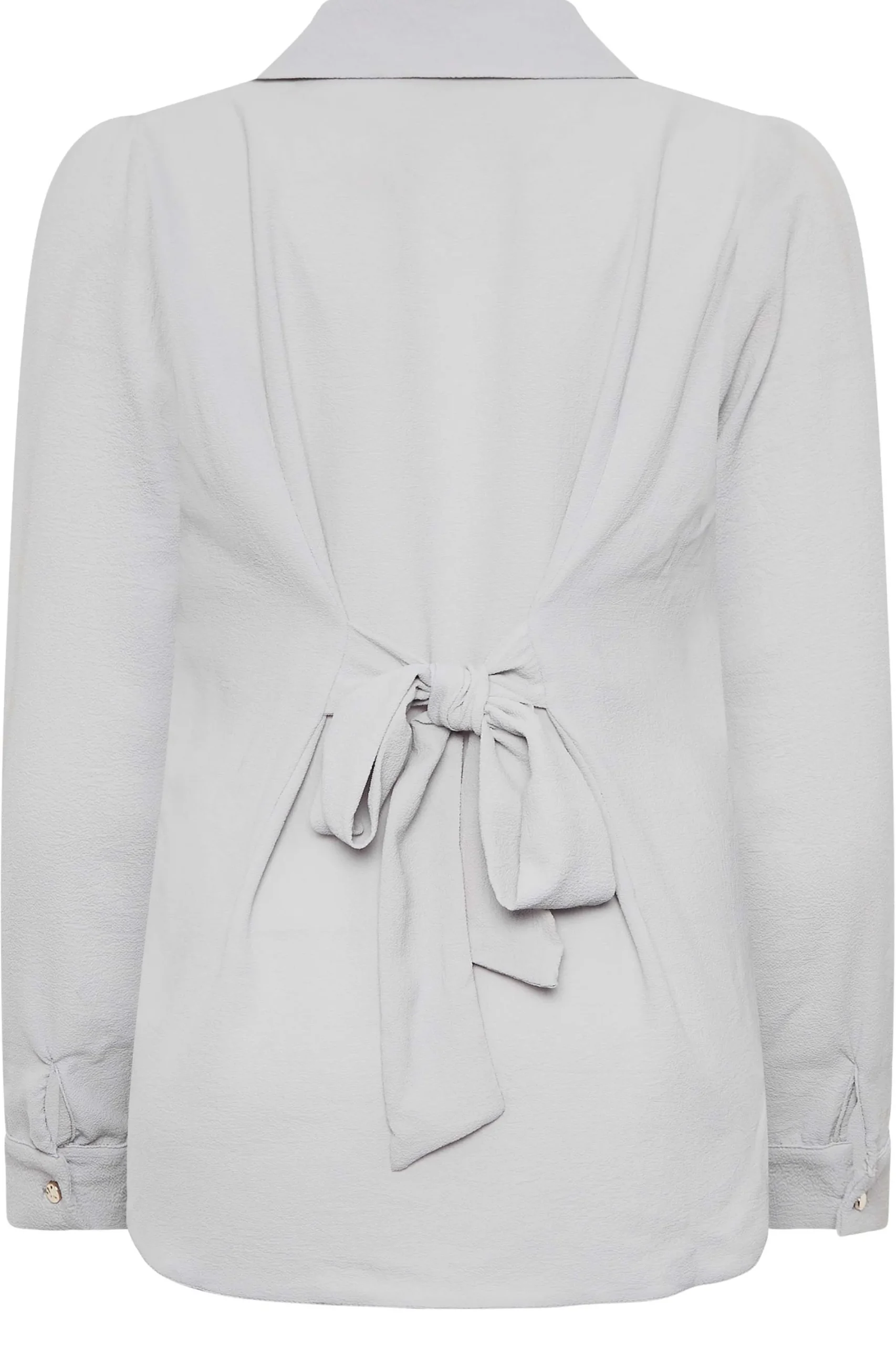 M&Co Womens Grey Button Through Tunic Shirt>Women Shirts