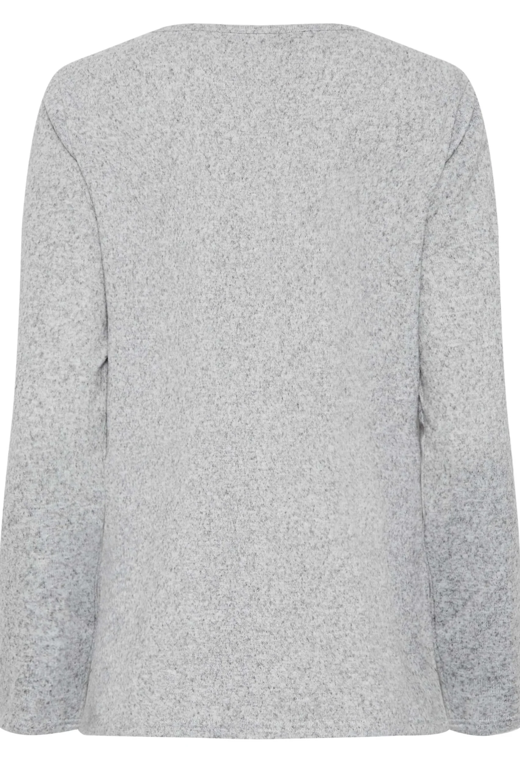 M&Co Womens Grey Sequin Star Soft Touch Jumper>Women Long Sleeve Tops