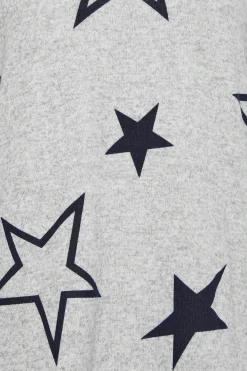 M&Co Womens Grey Star Print Jumper><noscript><img width=