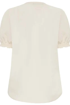 M&Co Womens Ivory White Frill Blouse><noscript><img width=
