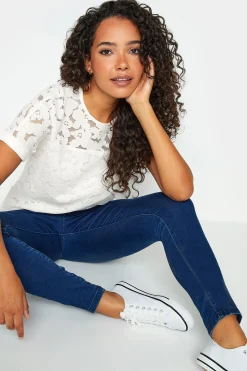 M&Co Womens Ivory White Lace Blouse><noscript><img width=