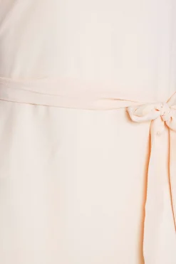M&Co Womens Light Pink Tie Waist Tunic Dress><noscript><img width=