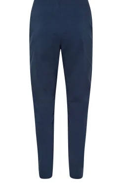 M&Co Womens Navy Blue Stretch Bengaline Trousers><noscript><img width=