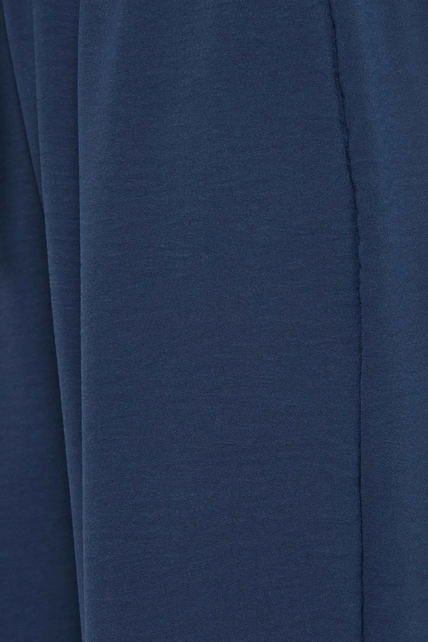 M&Co Womens Navy Blue Crepe Wide Leg Trousers>Women Wide Leg Trousers