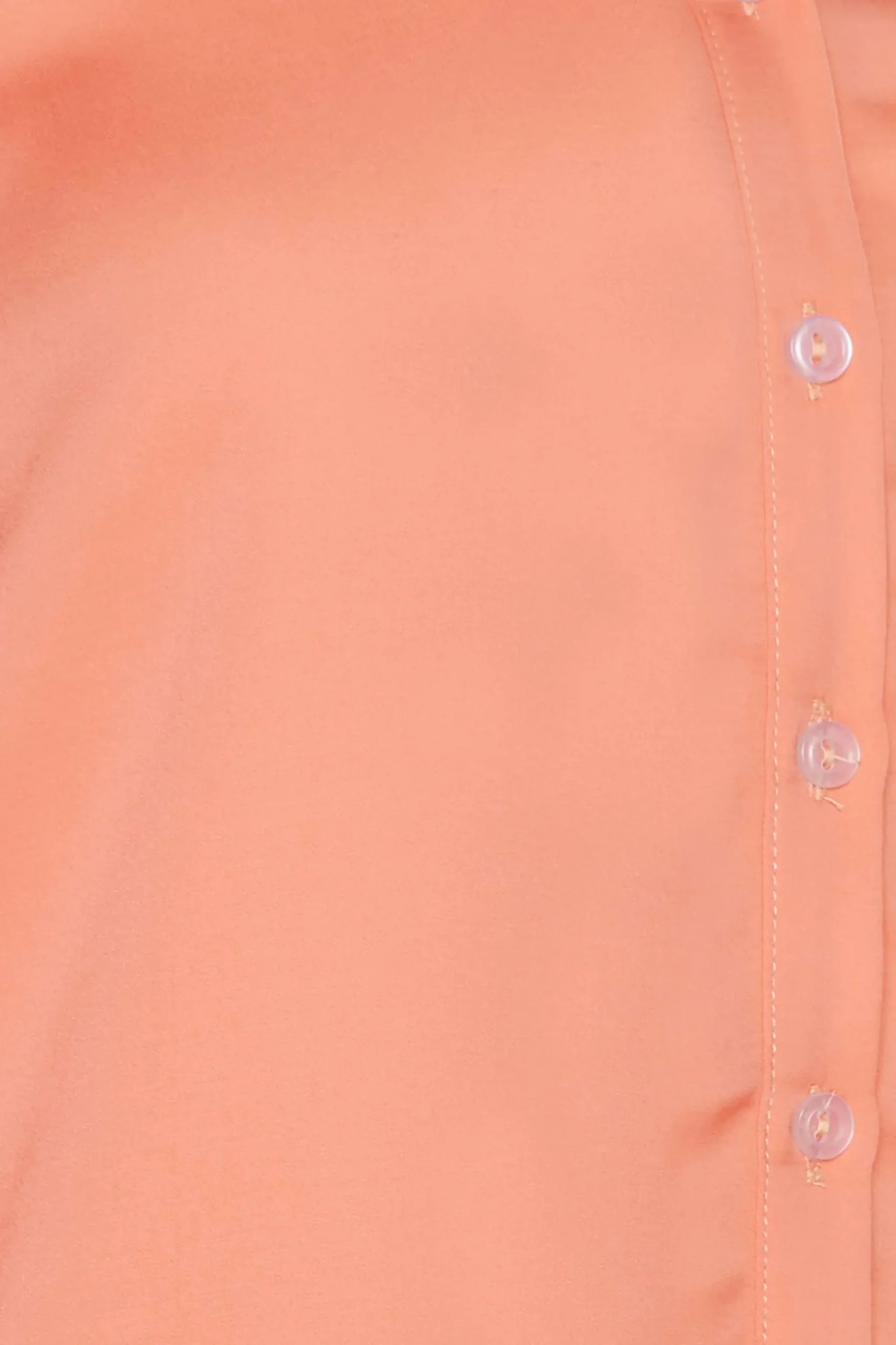 M&Co Womens Orange Tab Sleeve Shirt>Women Shirts