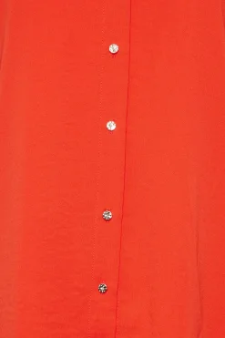 M&Co Womens Orange Tie Waist Tunic Shirt><noscript><img width=