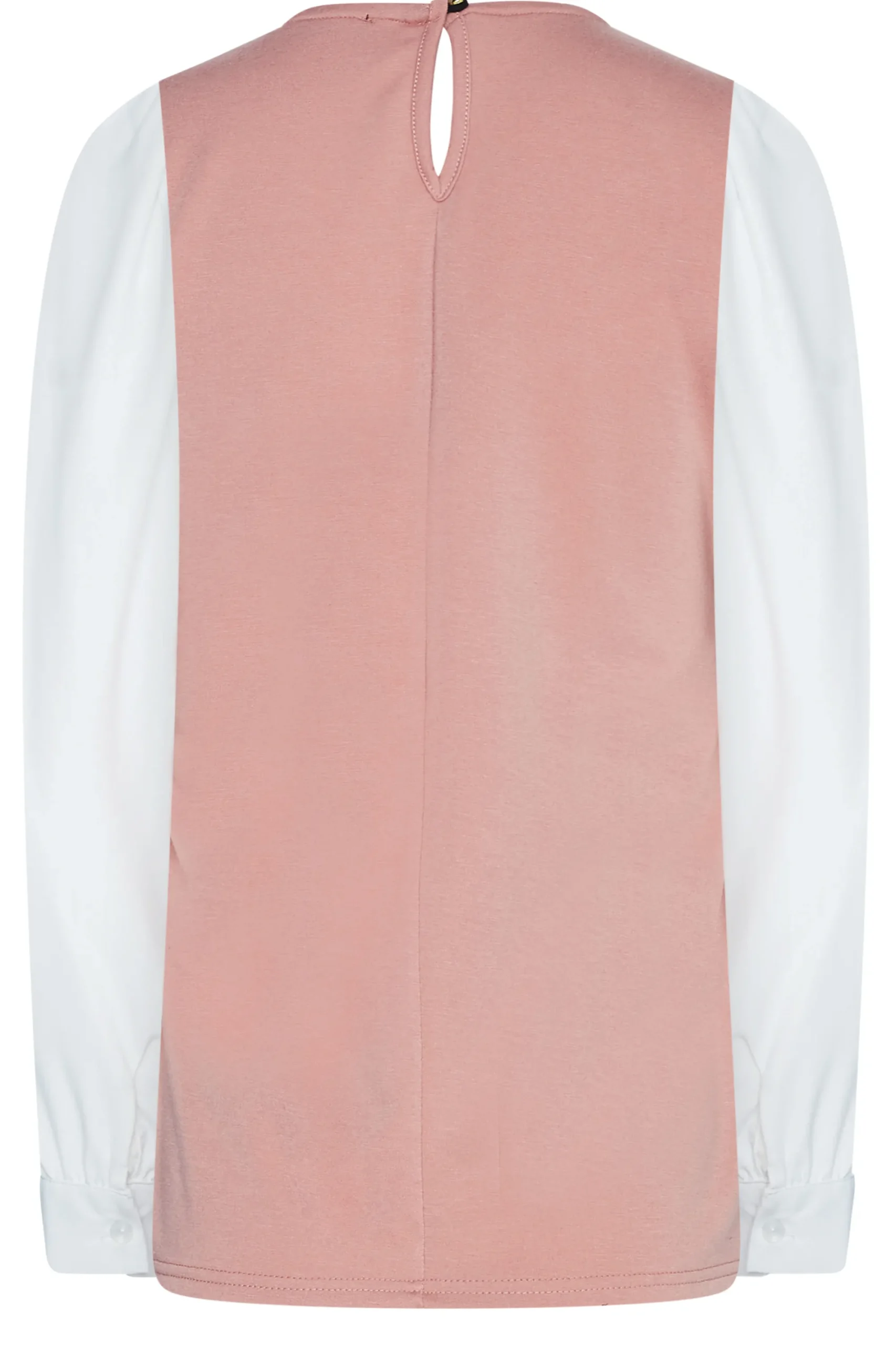 M&Co Womens Pink Contrast Long Sleeve Top>Women Shirts