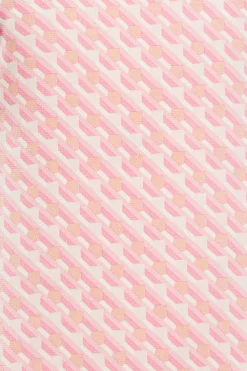 M&Co Womens Pink Geometric Print Blouse><noscript><img width=