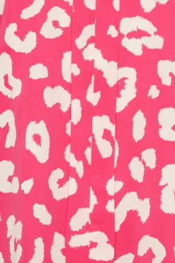 M&Co Womens Pink Leopard Print Blouse><noscript><img width=